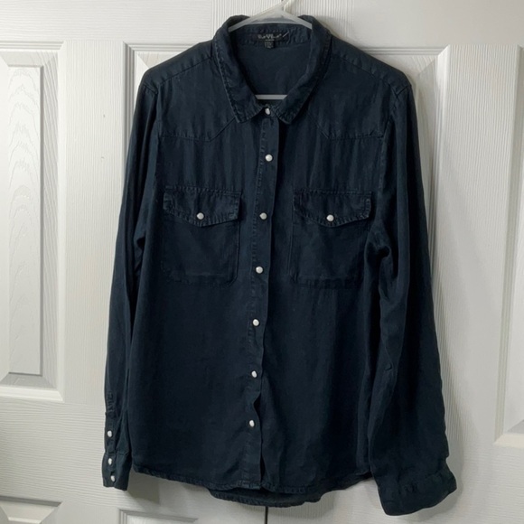 Velvet Heart Los Angeles Women’s Long Sleeve Button Up Size XL - Picture 5 of 8